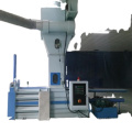 Hydraulic horizontal semi-automatic press baler machine for waste paper